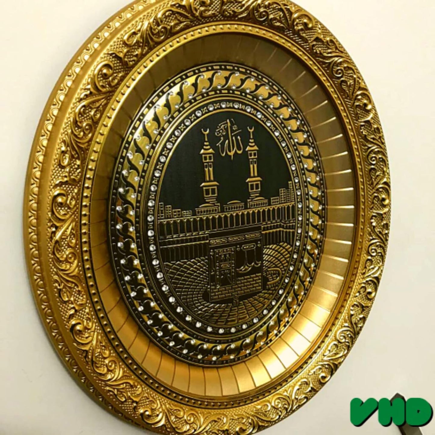 Décoration murale Kaaba, cadre d'art mural Masjid Al Haram