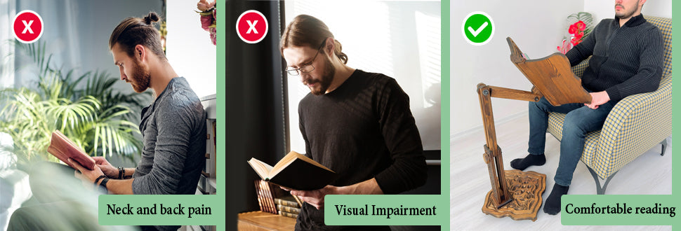 Why an Adjustable Book Stand Is Good for Your Neck and Posture