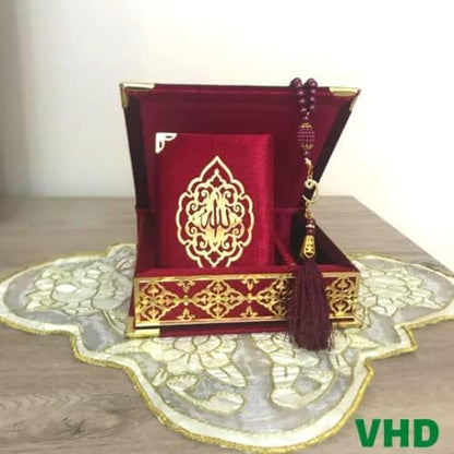 Quran Tasbih in Islamic Decoration Box