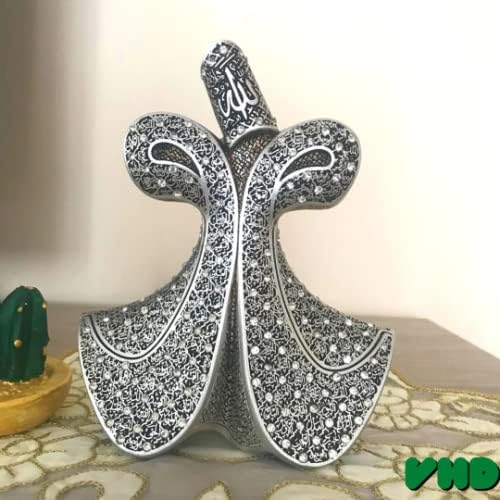 Asmaul Husna Embroidered Dervish Figurine