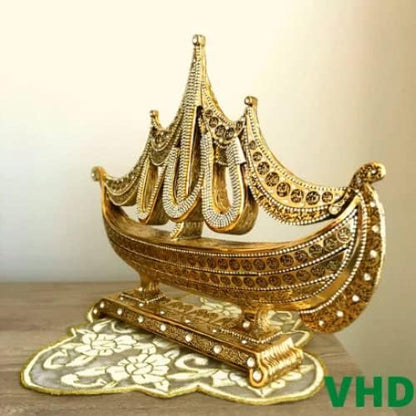 Figurine de bateau islamique avec le nom d'ALLAH écrit