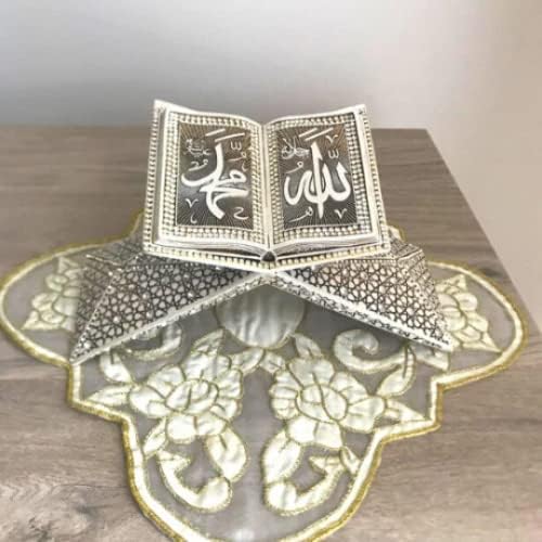 Forme de pupitre Nom d'Allah Muhammad Accessoire islamique écrit