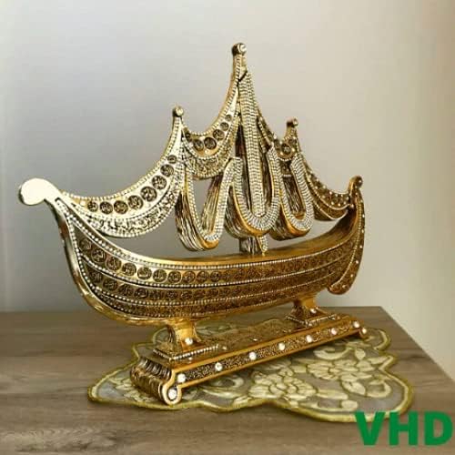 Name of ALLAH Written Islamic Ship Figurine