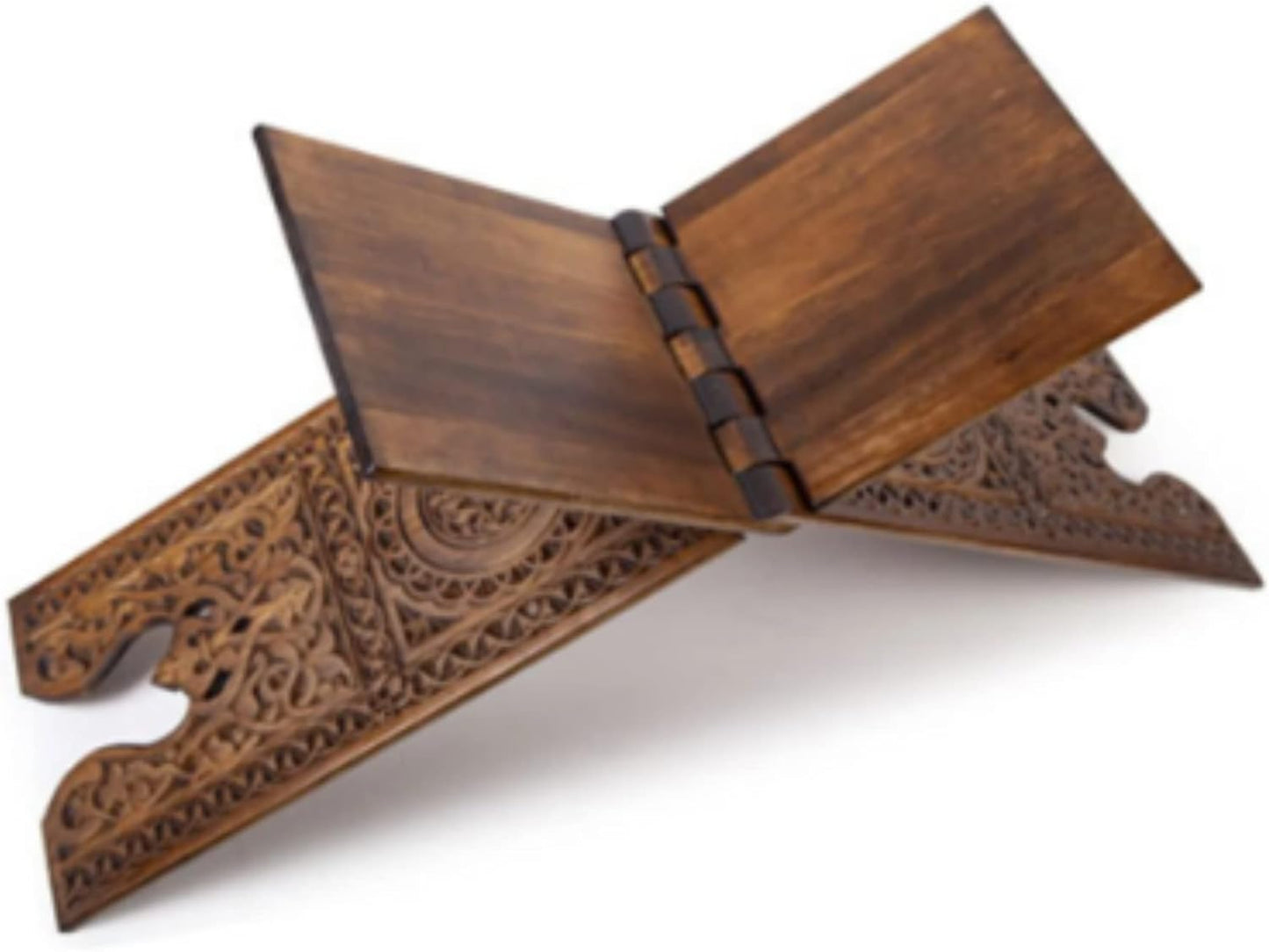 Luxury Big Size Carved Wooden Quran Holder