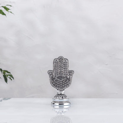 Asmaul Husna (99 Names of Allah) Embroidered Hand Fatima Hamsa Figurine