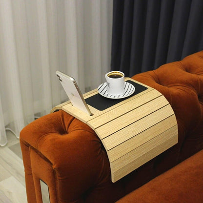 Functional Wooden Sofa Tray