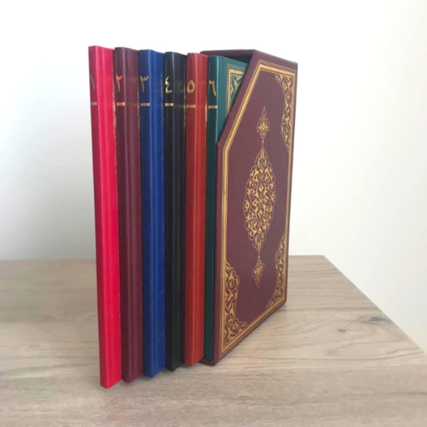 Luxury 5 Juz Quran Set | Elegant Islamic Gift Box