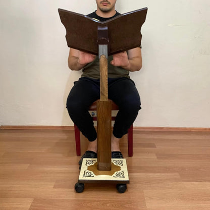 High Quality Adjustable Moveable Wooden Book Stand