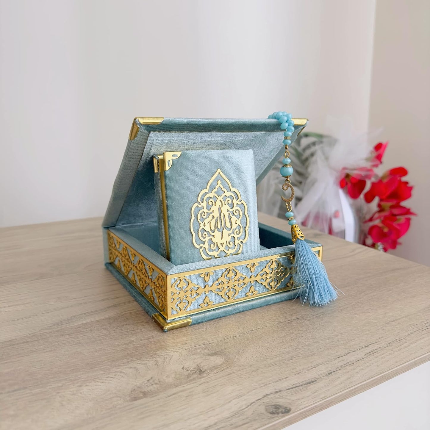 Quran Tasbih in Islamic Decoration Box