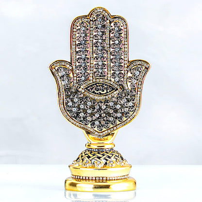 Asmaul Husna (99 noms d’Allah) Figurine brodée à la main Fatima Hamsa