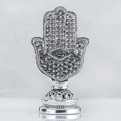 Asmaul Husna (99 Namen Allahs), handgestickte Fatima-Hamsa-Figur