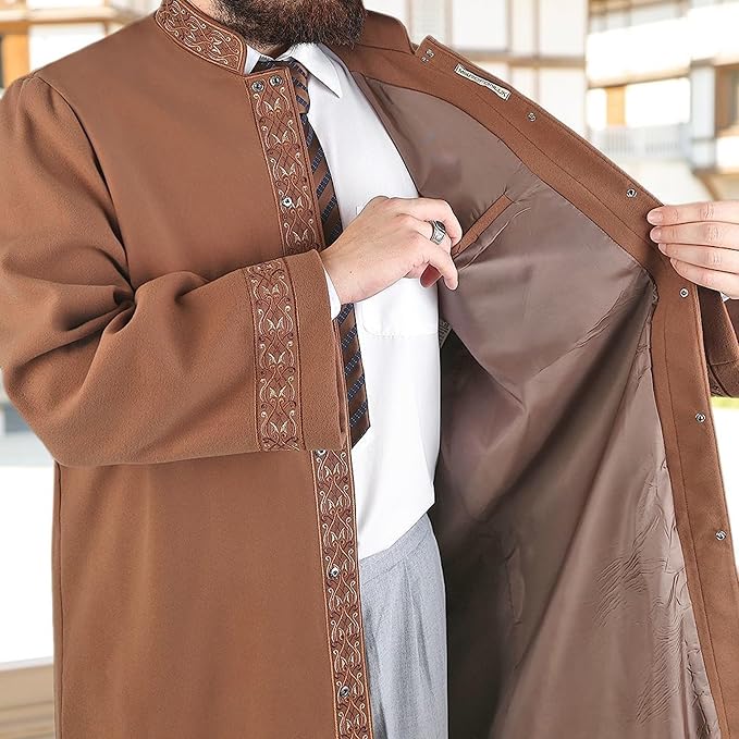 VHD Lux Thick Winter Prayer Jubba For Muslim Men