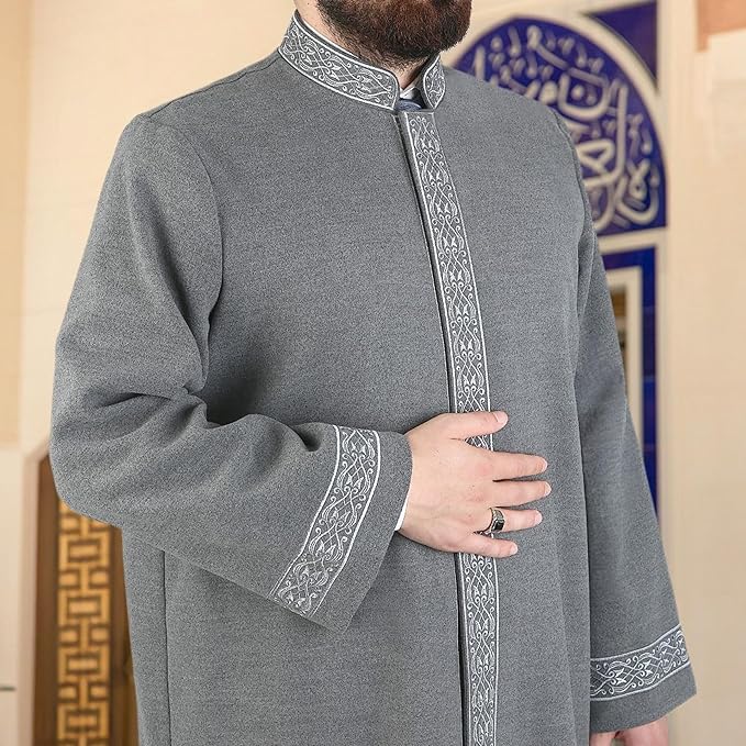 VHD Lux Thick Winter Prayer Jubba For Muslim Men