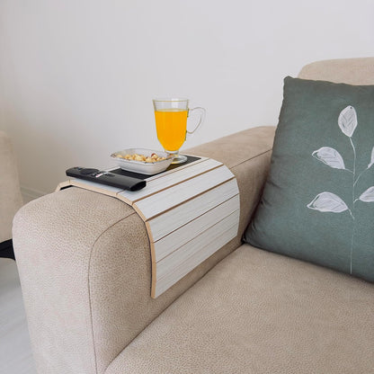 Functional Wooden Sofa Tray