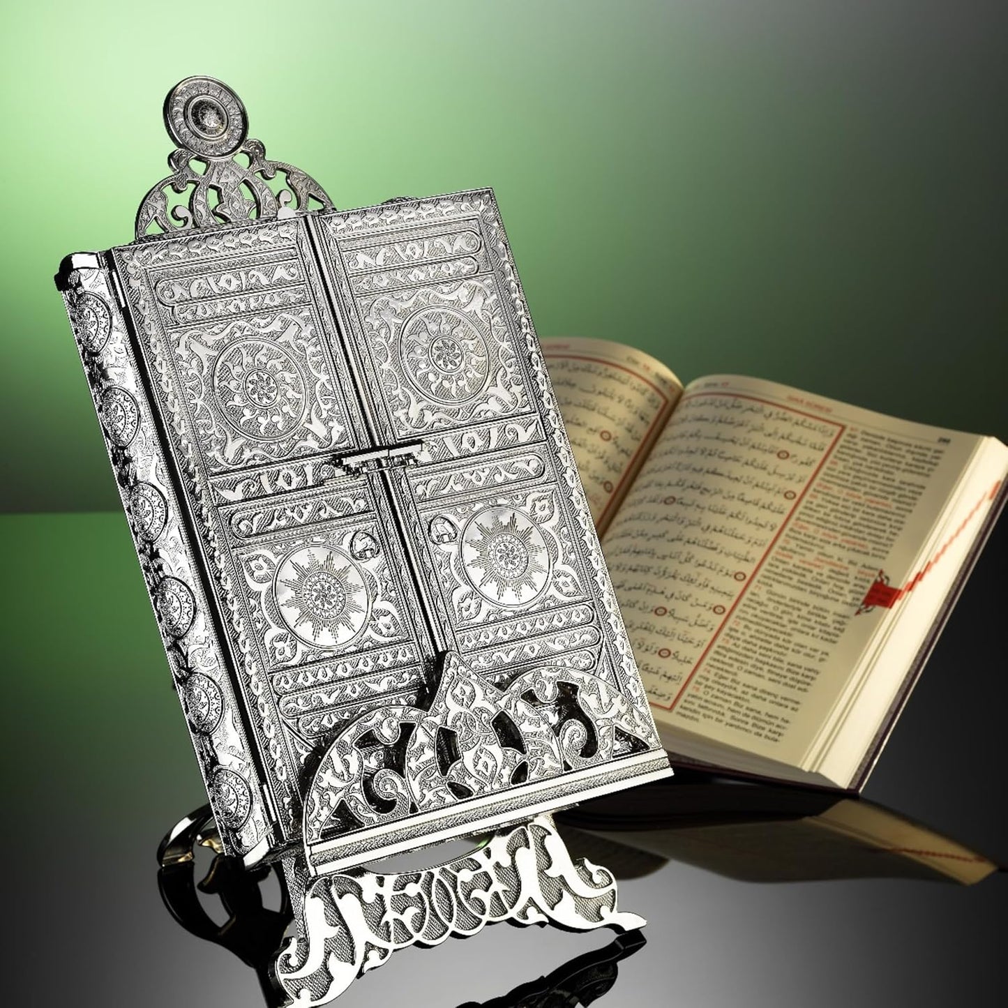 Luxury Metal Islamic Book, Quran Storage Box