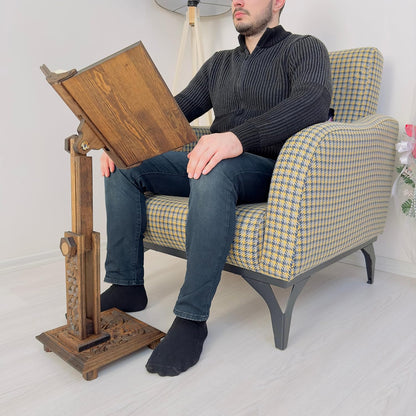 Adjustable Wooden Book Stand