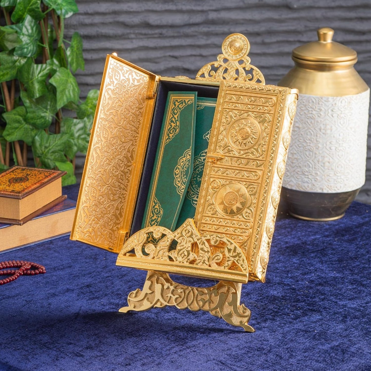 Luxury Metal Islamic Book, Quran Storage Box