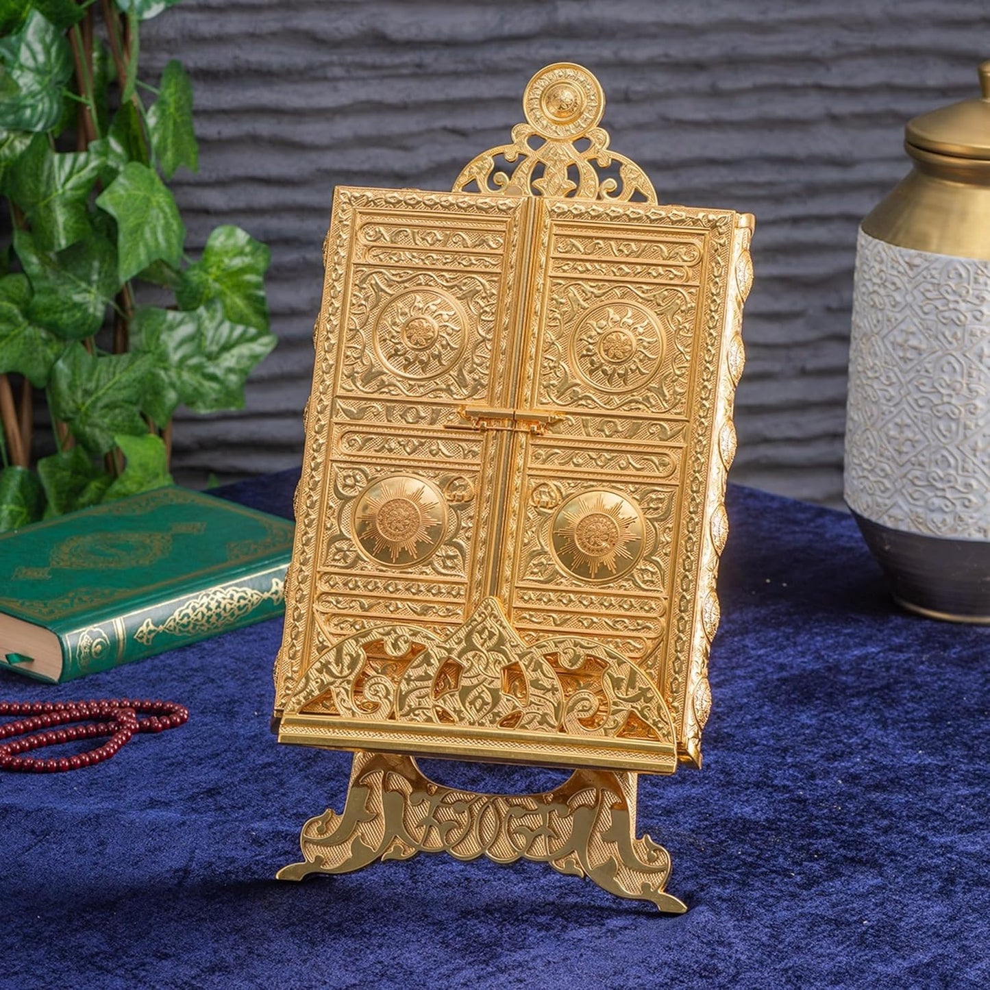 Luxury Metal Islamic Book, Quran Storage Box