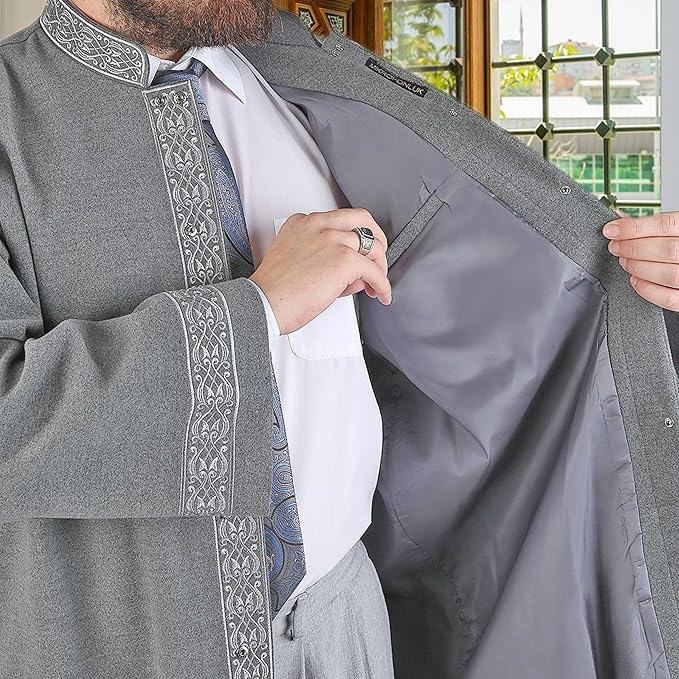 VHD Lux Thick Winter Prayer Jubba For Muslim Men