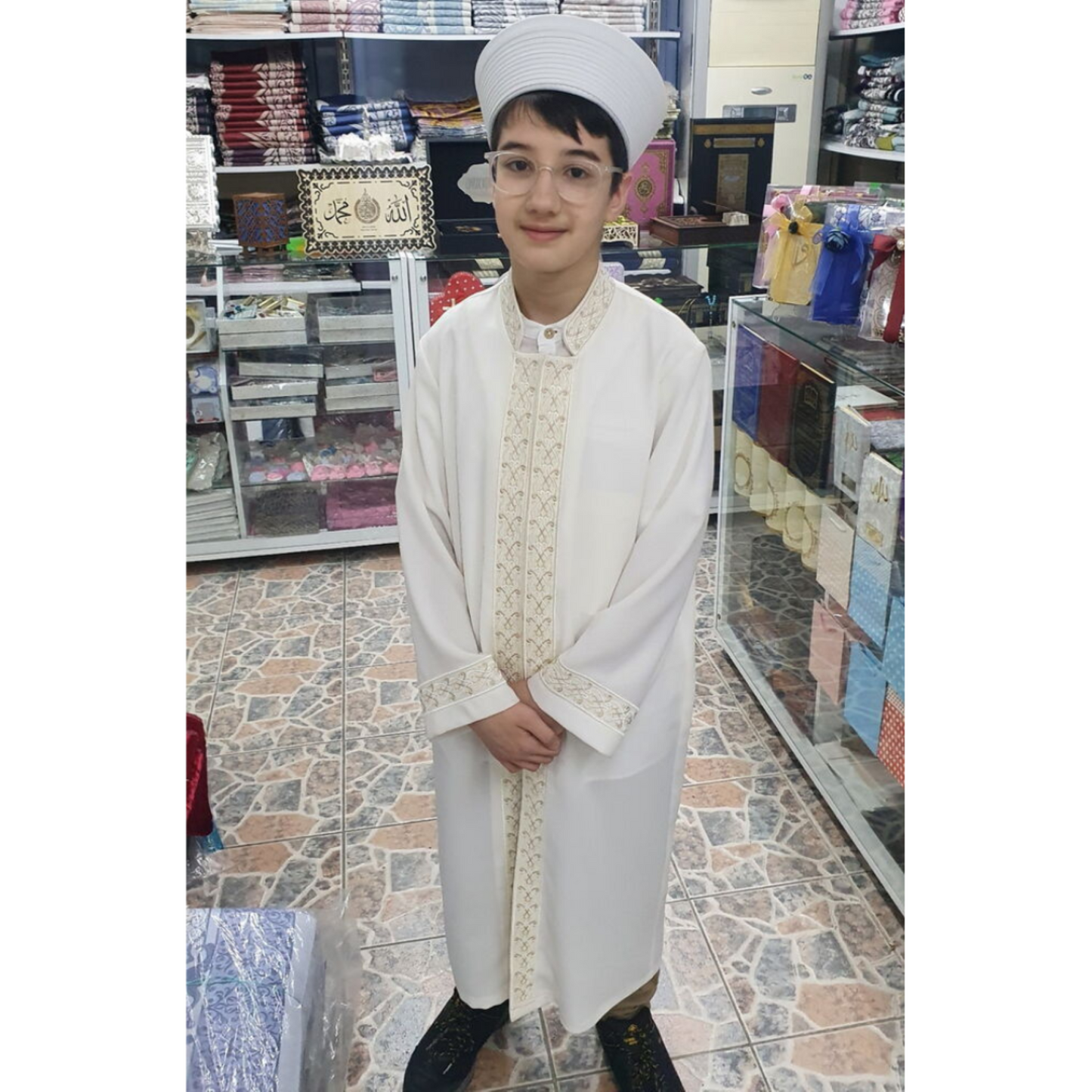 VHD Lux Muslim Prayer Robe for Boy