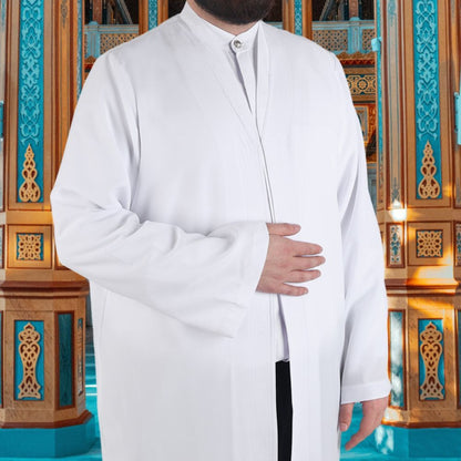 Namaz Jubba for Men, Muslim Prayer Robe