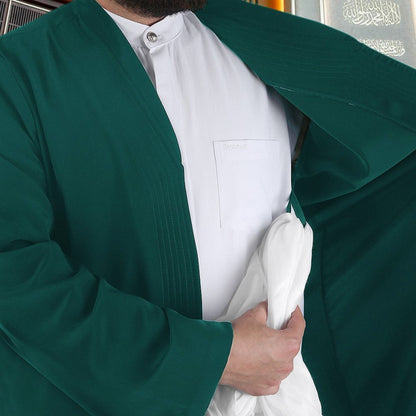 Namaz Jubba for Men, Muslim Prayer Robe